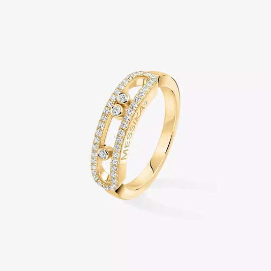 [Royal&Vicky] Baby Move Gold Diamond Pave_ Ring