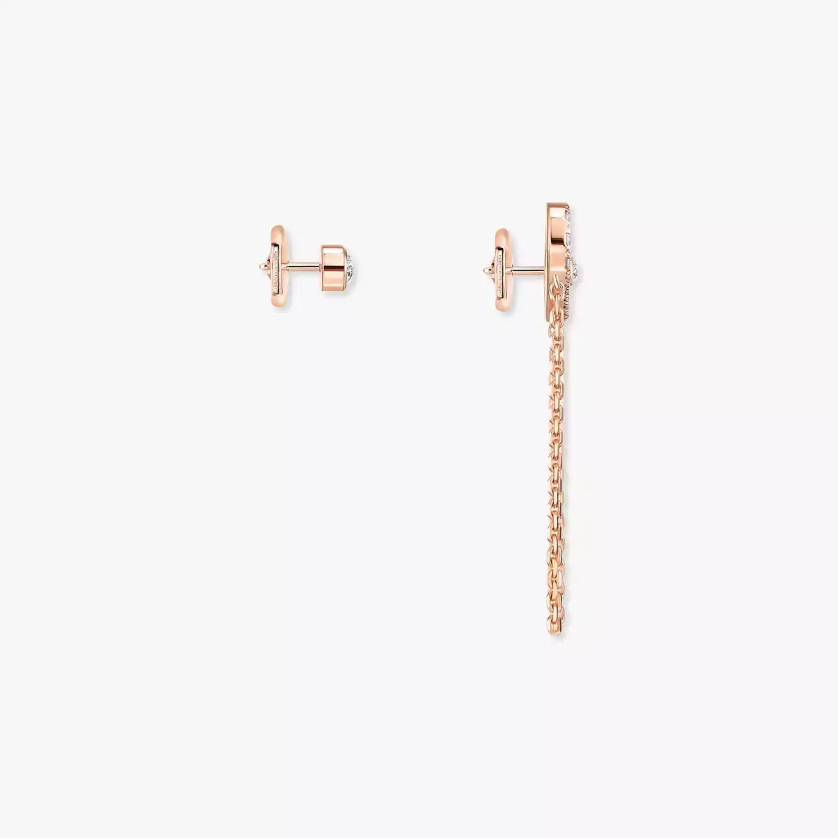 [Royal&Vicky]Move Uno Diamond Earrings