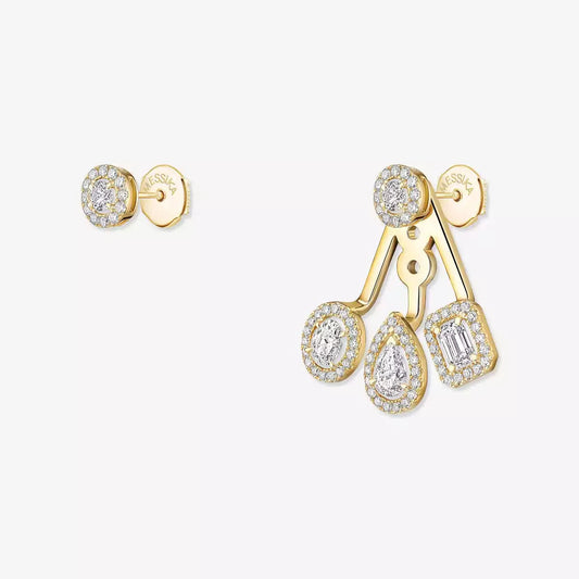 [Royal&Vicky] My Twin Trio  Diamond Earrings