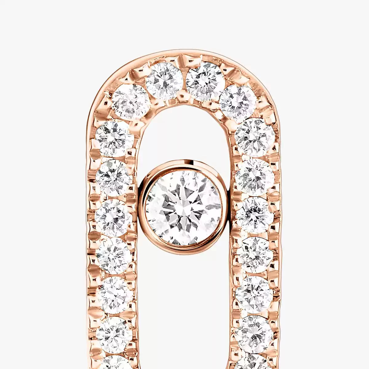 [Royal&Vicky]Move Uno Diamond Earrings