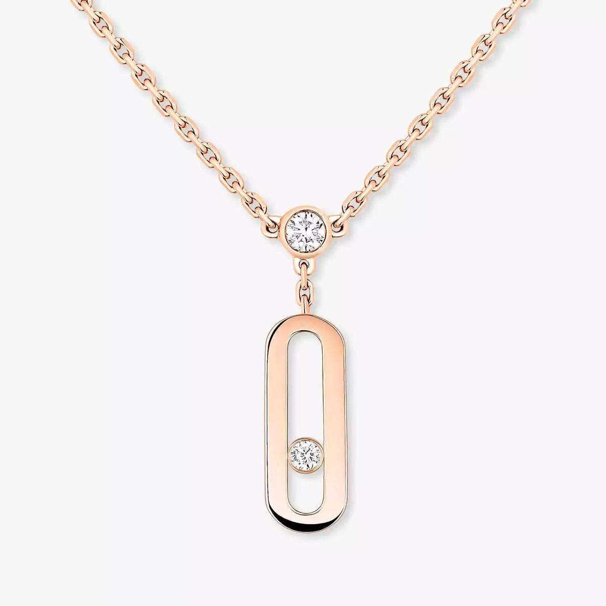 [Royal&Vicky] Move Uno Diamond Necklace