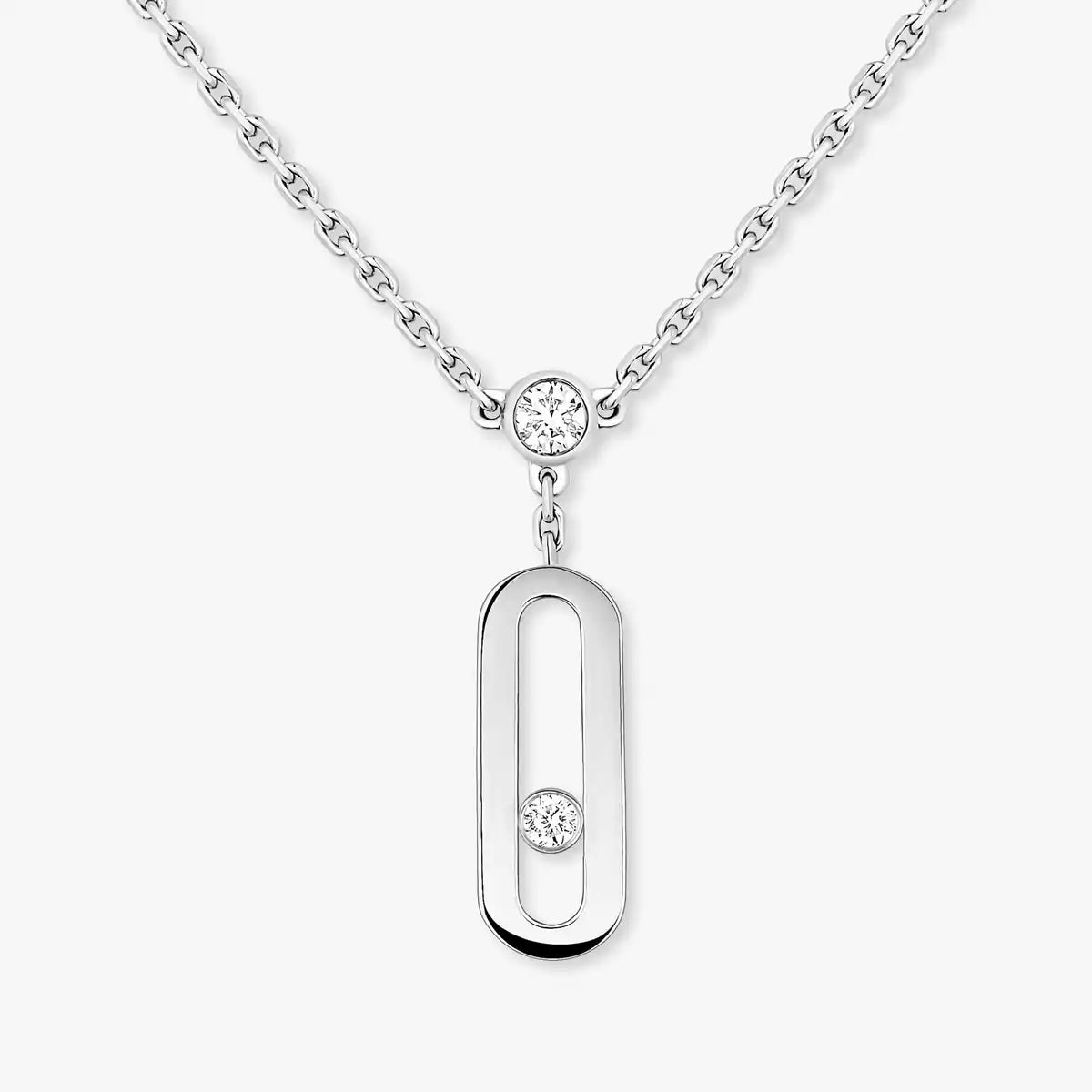 [Royal&Vicky] Move Uno Diamond Necklace