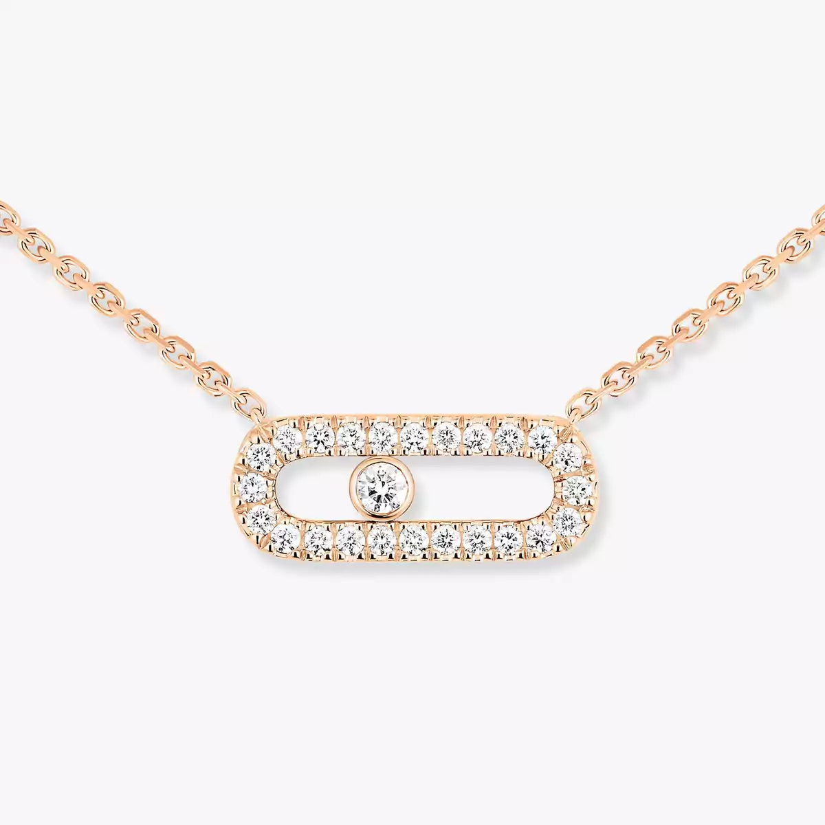 [Royal&Vicky]Diamond Necklace Move Uno