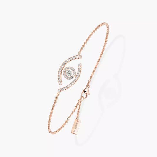 [Royal&Vicky]Lucky Eye Pave-Set Diamond Bracelet