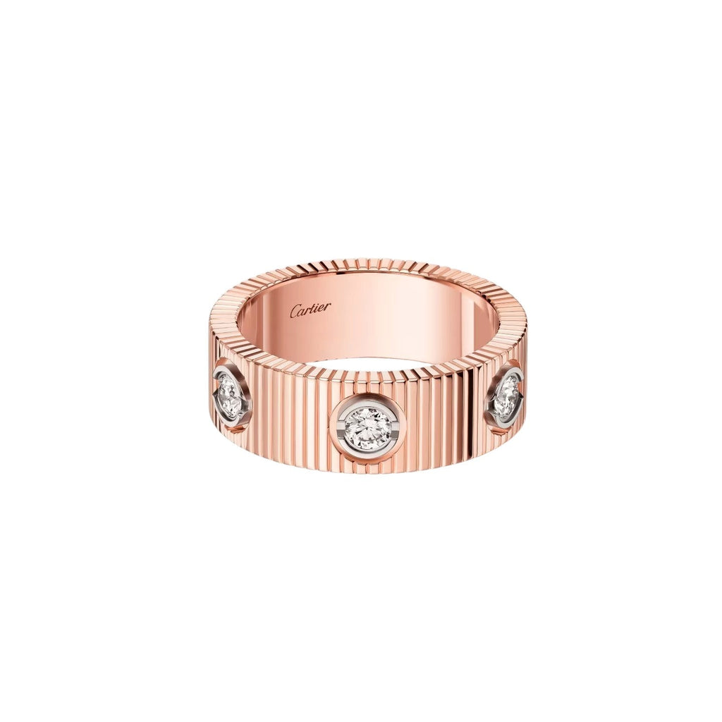 [Royal&Vicky]LOVE 6.5MM UNLIMITED RING, 6 DIAMONDS