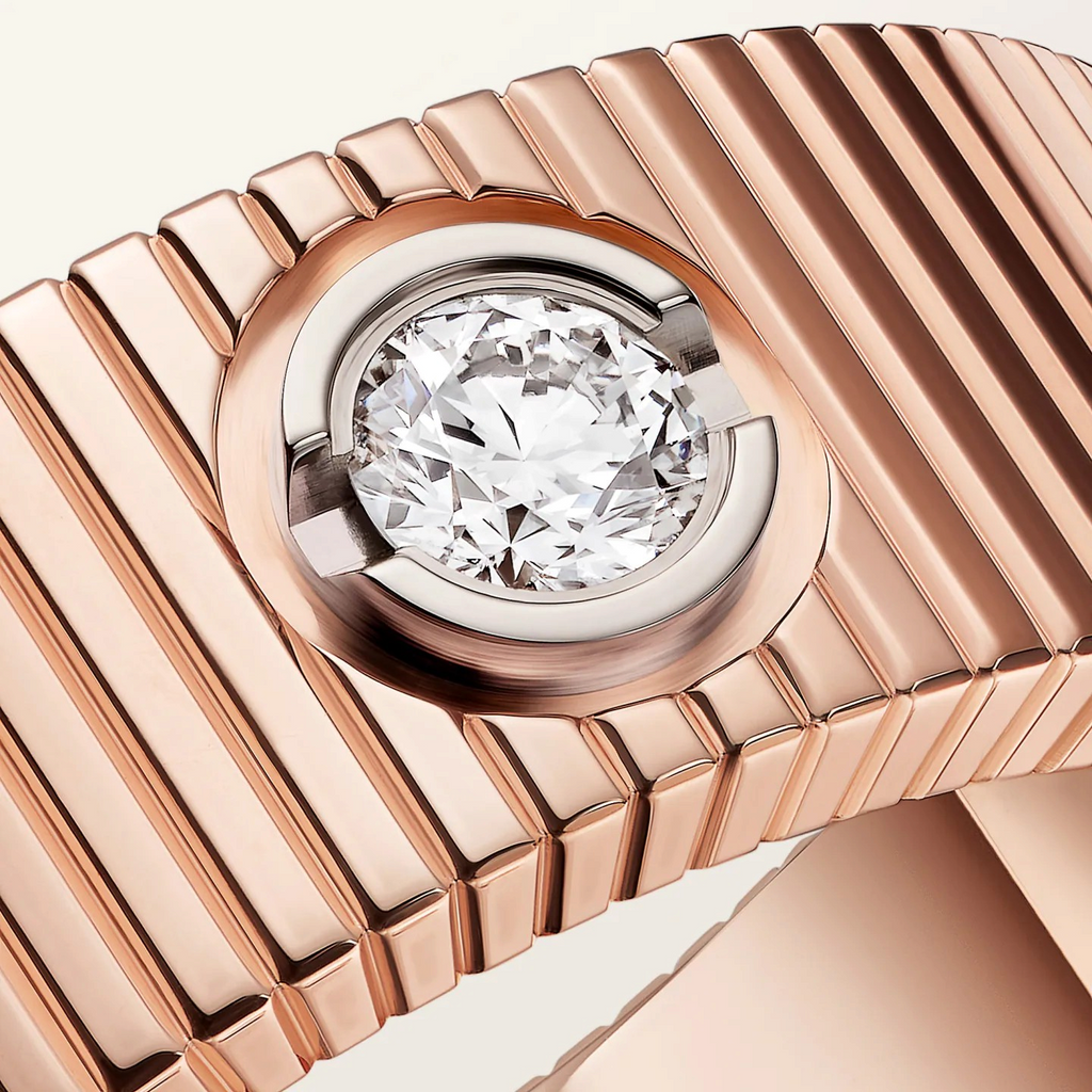 [Royal&Vicky]LOVE 6.5MM UNLIMITED RING, 6 DIAMONDS