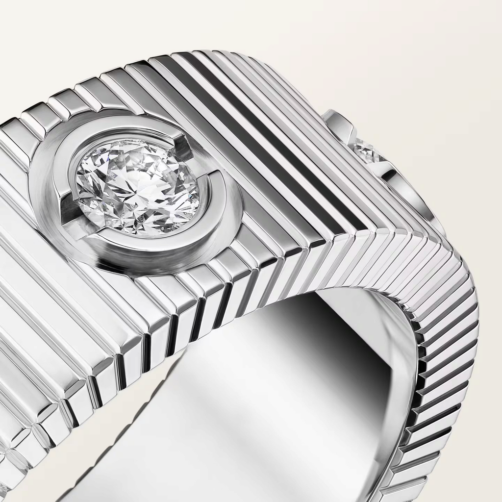 [Royal&Vicky]LOVE 6.5MM UNLIMITED RING, 6 DIAMONDS