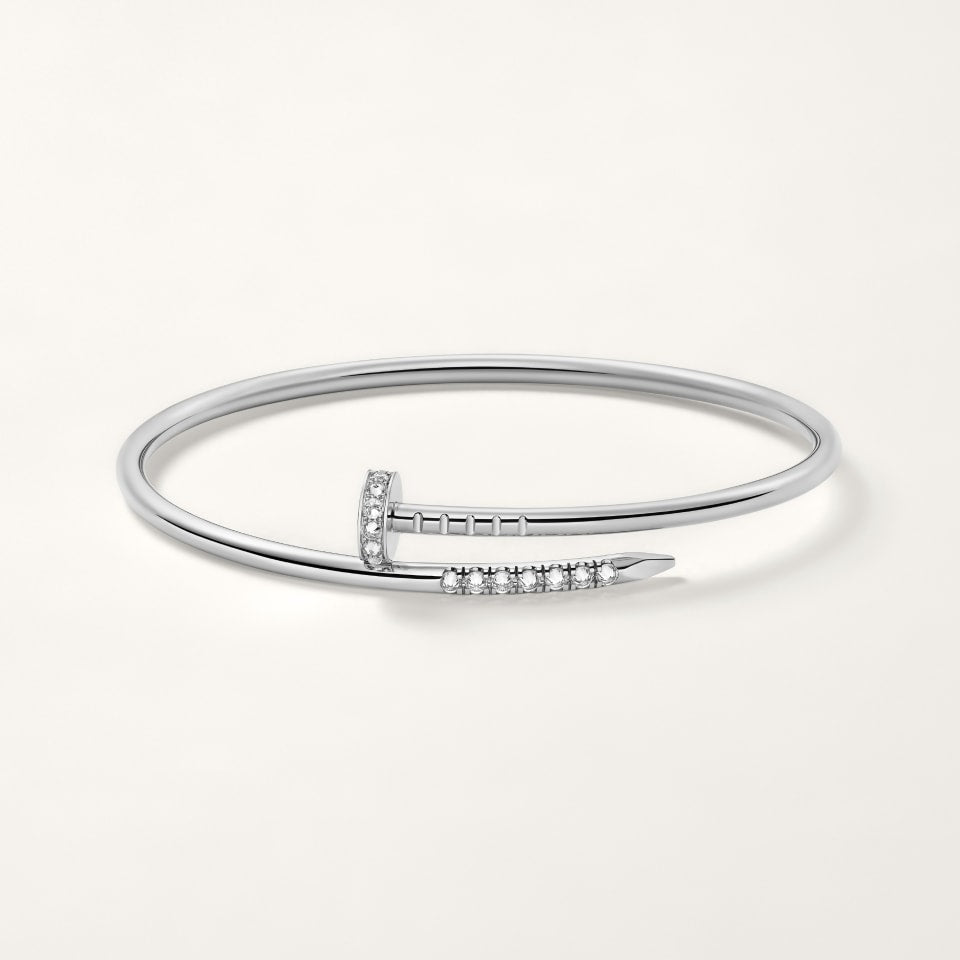 [Royal&Vicky]JUSTE BRACELET 2.5MM DIAMONDS NEW