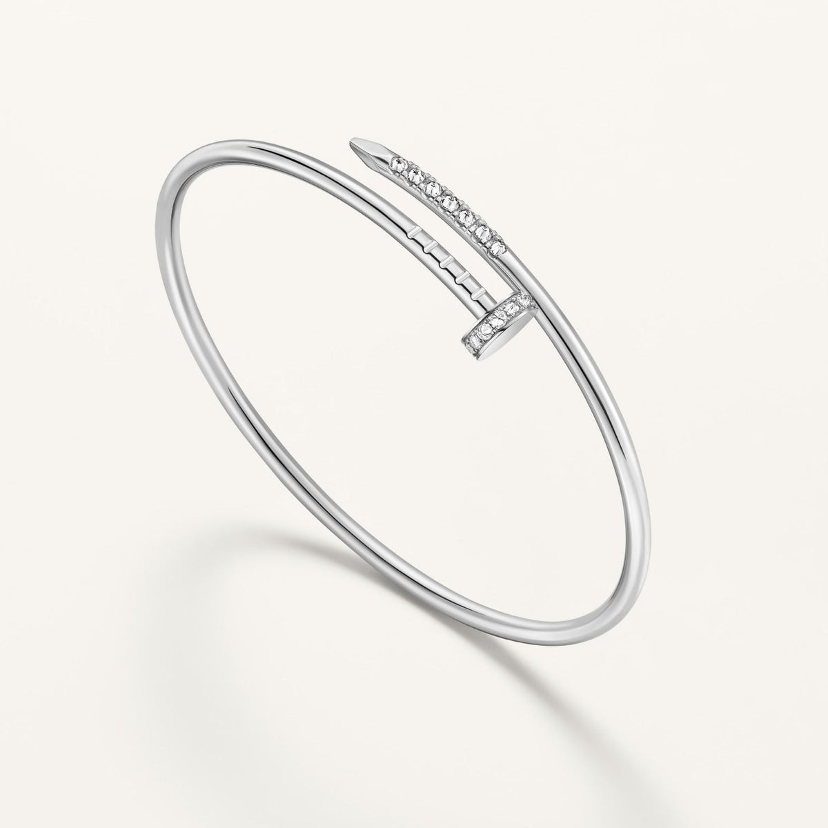 [Royal&Vicky]JUSTE BRACELET 2.5MM DIAMONDS NEW