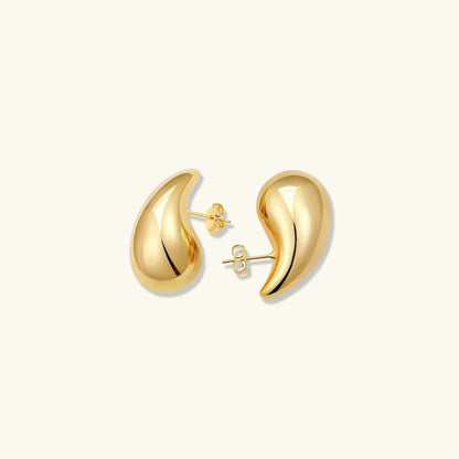 [Royal&Vicky]サンドラ・ティアドロップ・ゴールドピアス