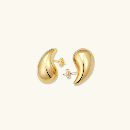[Royal&Vicky]サンドラ・ティアドロップ・ゴールドピアス