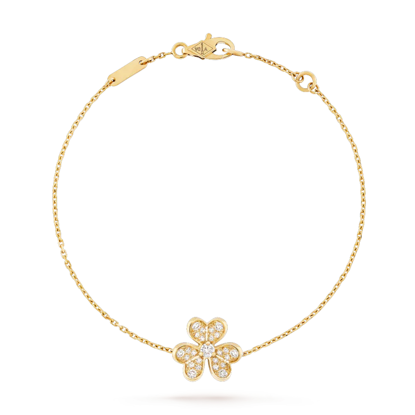 [LUXE]FRIVOLE GOLD BLUMEN DIAMANT ARMBAND