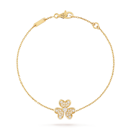 [LUXE]FRIVOLE GOLD BLUMEN DIAMANT ARMBAND