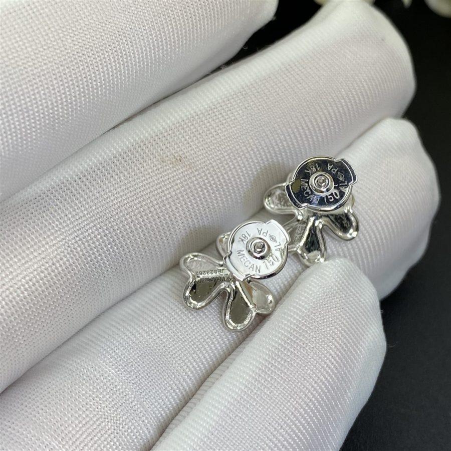 [ROYAL]FRIVOLE MINI SILVER FLOWER EARRINGS