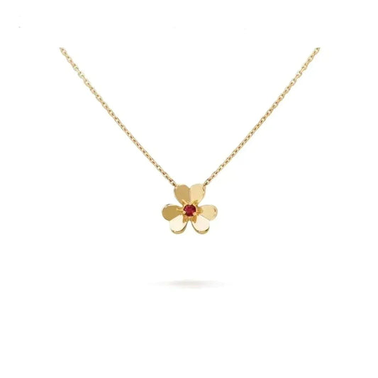 [ROYAL]FRIVOLE GOLD FLOWER NECKLACE