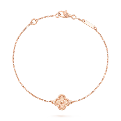 [LUXE]CLOVER EINZELNE BLUME ARMBAND