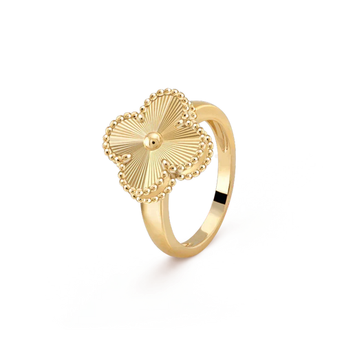 [Royal&Vicky]CLOVER GOLD RING