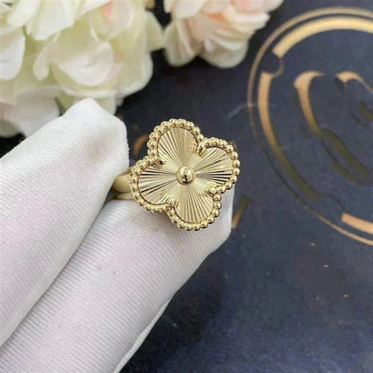 [Royal&Vicky]CLOVER GOLD RING