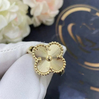 [Royal&Vicky]CLOVER GOLD RING