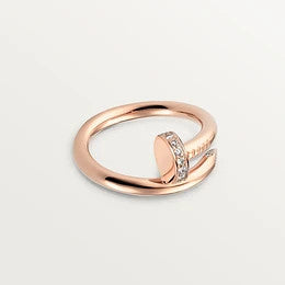 [ROYAL]JUSTE RING 2.65MM PINK GOLD DIAMOND