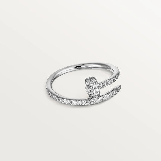 [LUXE]JUSTE RING 1,8 MM SILBER DIAMANTEN