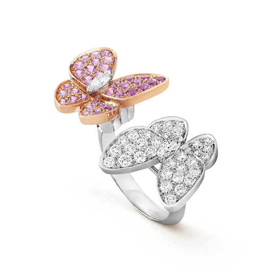 [ROYAL]TWIN BUTTERFLY DIAMOND RING